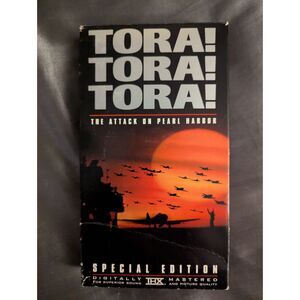 Tora! Tora! Tora! VHS 2001 Special Edition THX Mastered Pearl Harbor